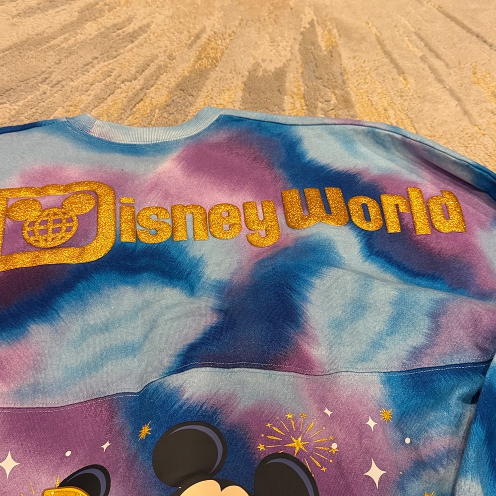 Walt Disney World 50th Anniversary size S Grand Finale Spirit jersey EUC - Picture 4 of 11